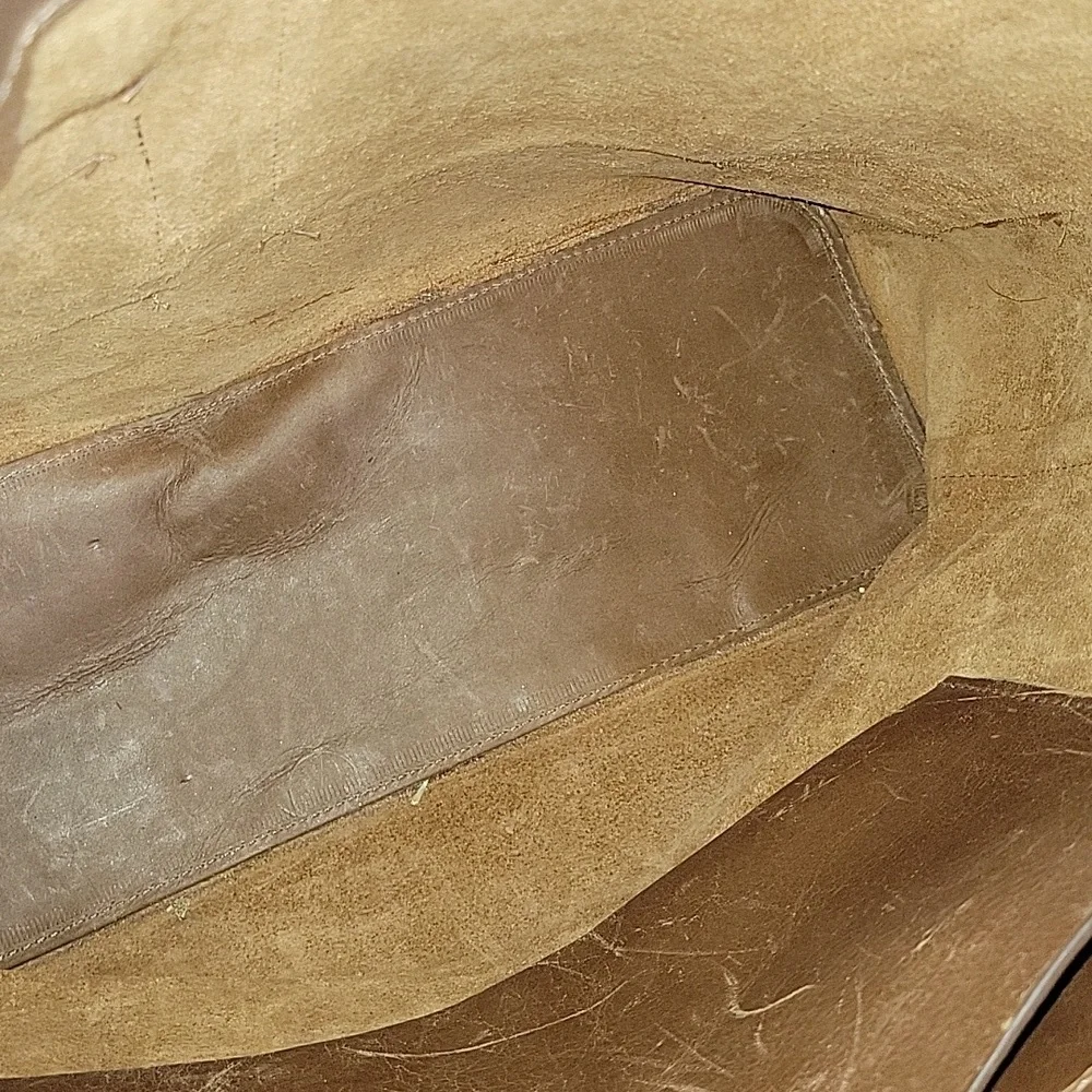 Able Brown Leather Tote Bag
